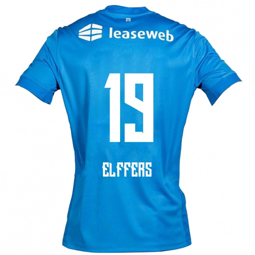 Danxen Kinder Timme Elffers #19 Blau Weiß Auswärtstrikot Trikot 2025/26 T-Shirt