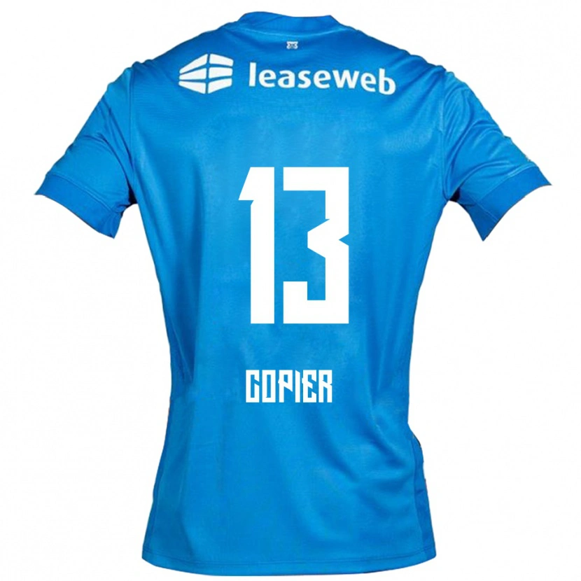 Danxen Kinder Febe Copier #13 Blau Weiß Auswärtstrikot Trikot 2025/26 T-Shirt
