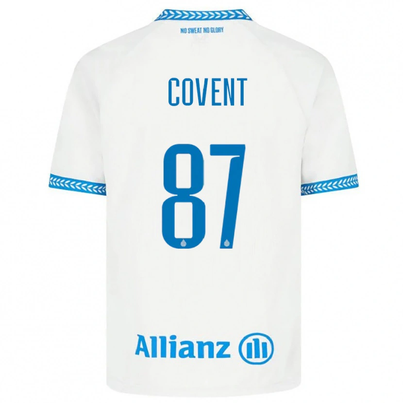 Danxen Kinder Jorijn Covent #87 Blau Weiß Auswärtstrikot Trikot 2025/26 T-Shirt
