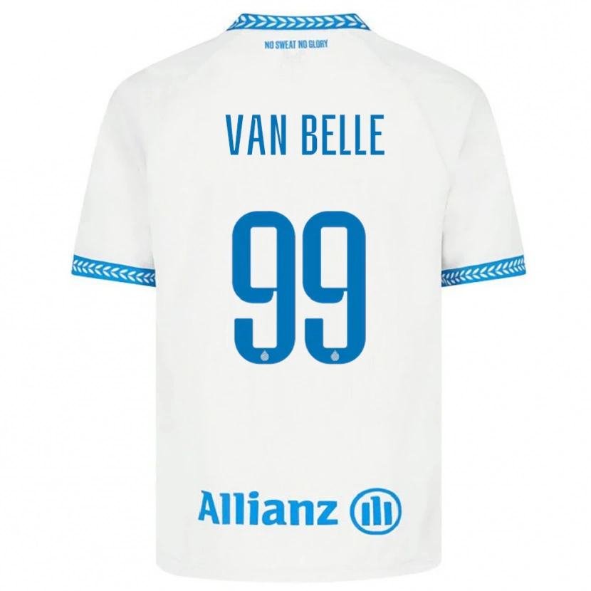 Danxen Kinder Lyndsey Van Belle #99 Blau Weiß Auswärtstrikot Trikot 2025/26 T-Shirt