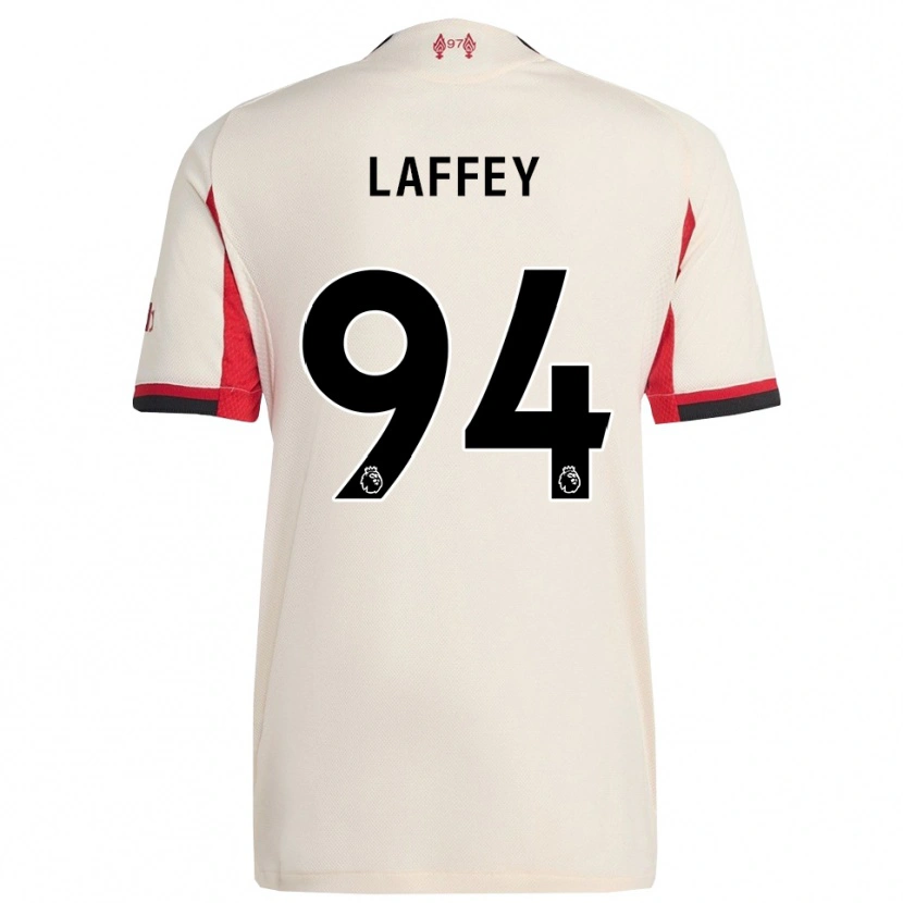 Danxen Kinder Michael Laffey #94 Weiß Schwarz Auswärtstrikot Trikot 2025/26 T-Shirt