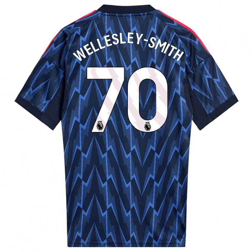 Danxen Kinder Cecily Wellesley-Smith #70 Marine Rot Auswärtstrikot Trikot 2025/26 T-Shirt