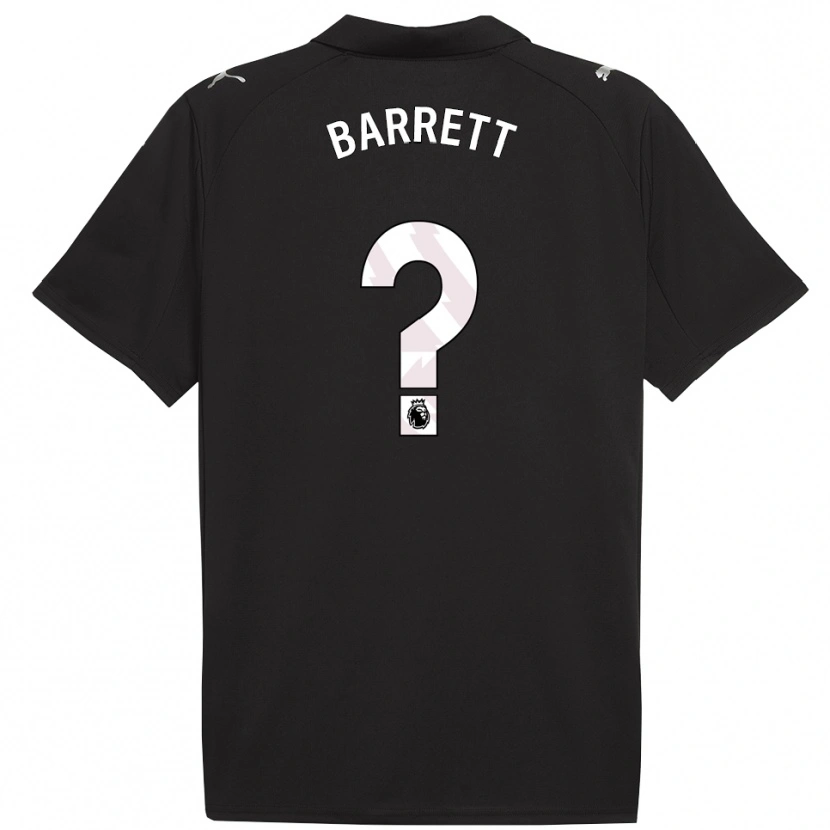 Danxen Kinder Marlow Barrett #0 Schwarz Weiß Auswärtstrikot Trikot 2025/26 T-Shirt
