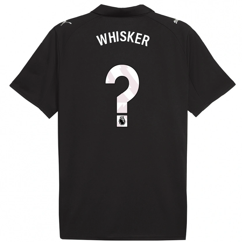 Danxen Kinder Timeo Whisker #0 Schwarz Weiß Auswärtstrikot Trikot 2025/26 T-Shirt