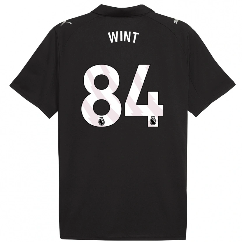 Danxen Kinder Jack Wint #84 Schwarz Weiß Auswärtstrikot Trikot 2025/26 T-Shirt