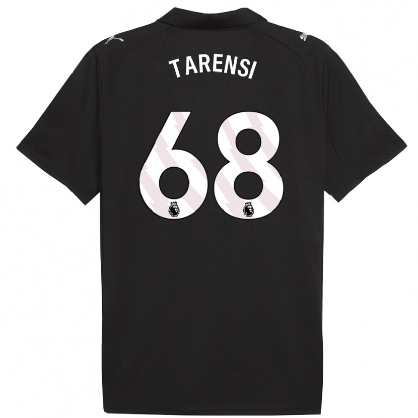 Danxen Kinder Oscar Tarensi #68 Schwarz Weiß Auswärtstrikot Trikot 2025/26 T-Shirt
