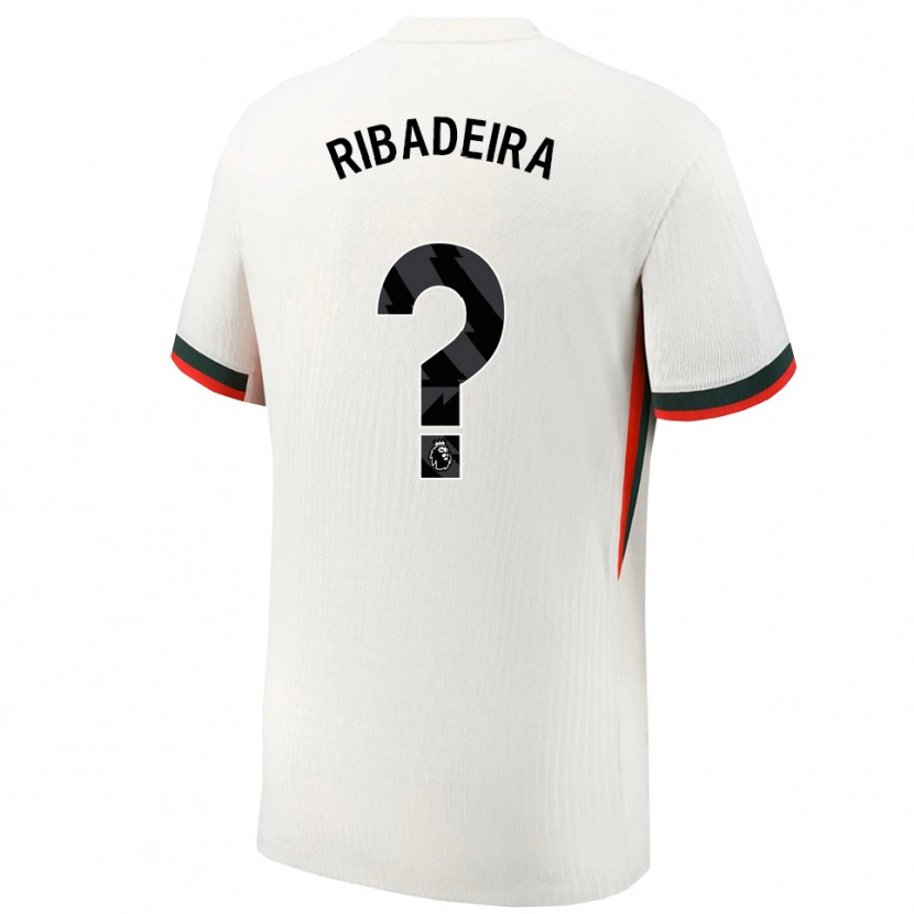 Danxen Kinder Louna Ribadeira #0 Weiß Grün Auswärtstrikot Trikot 2025/26 T-Shirt