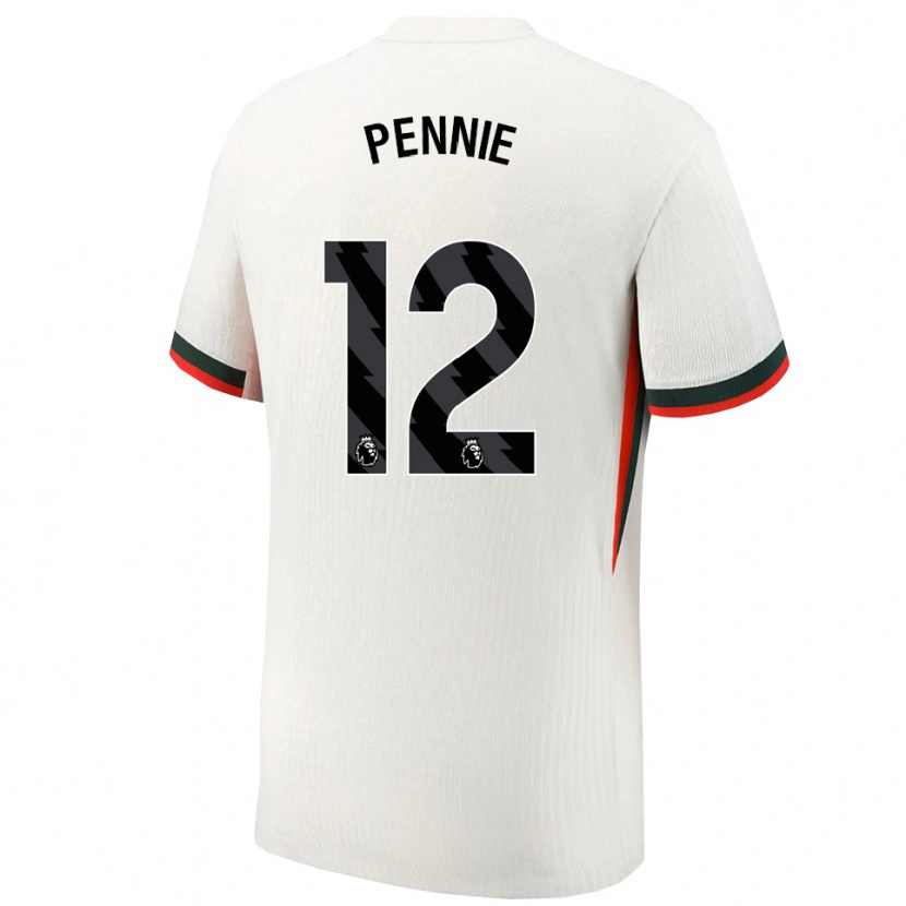 Danxen Kinder Andrew Pennie #12 Weiß Grün Auswärtstrikot Trikot 2025/26 T-Shirt