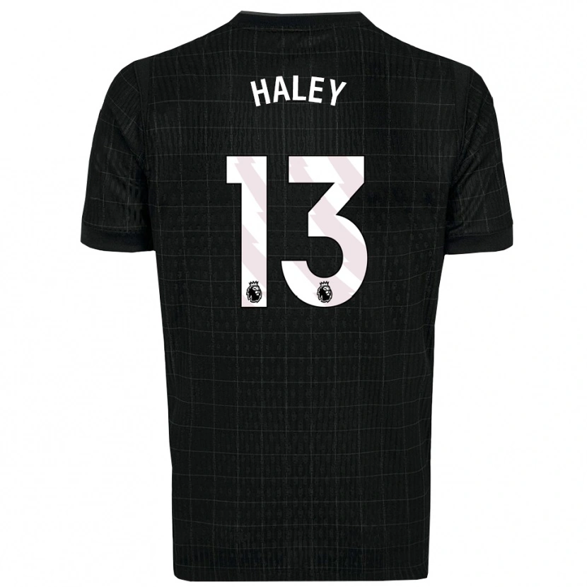 Danxen Kinder Micah Haley #13 Schwarz Grau Auswärtstrikot Trikot 2025/26 T-Shirt
