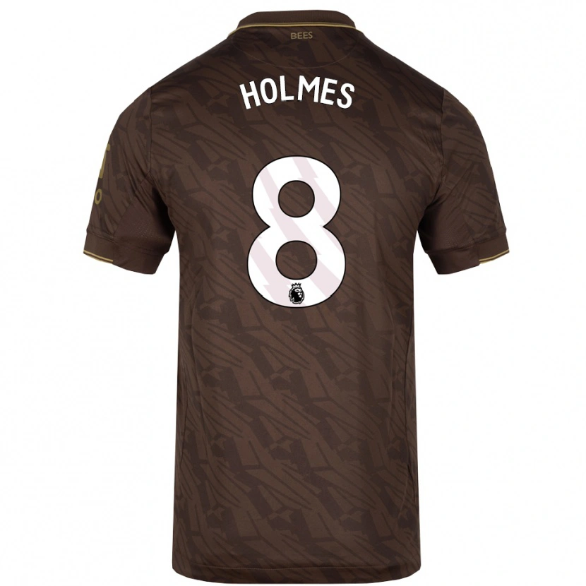 Danxen Kinder Mollie Holmes #8 Braun Gold Auswärtstrikot Trikot 2025/26 T-Shirt