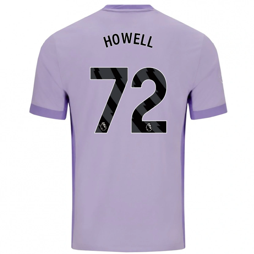 Danxen Kinder Harry Howell #72 Taro Lila Weiß Auswärtstrikot Trikot 2025/26 T-Shirt