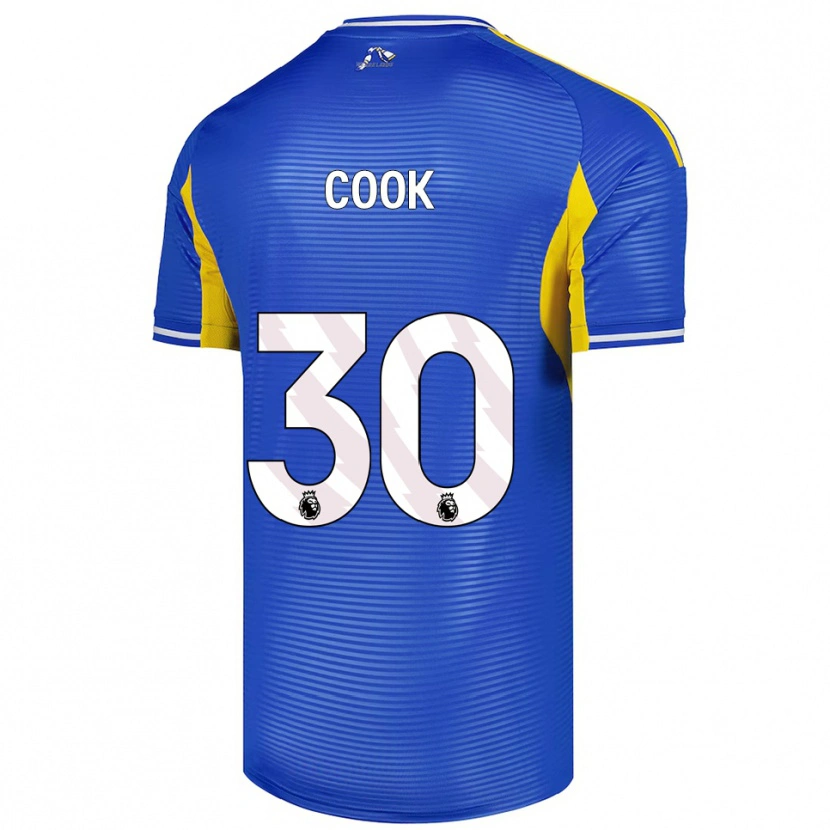 Danxen Kinder Robbie Cook #30 Blau Gelb Auswärtstrikot Trikot 2025/26 T-Shirt