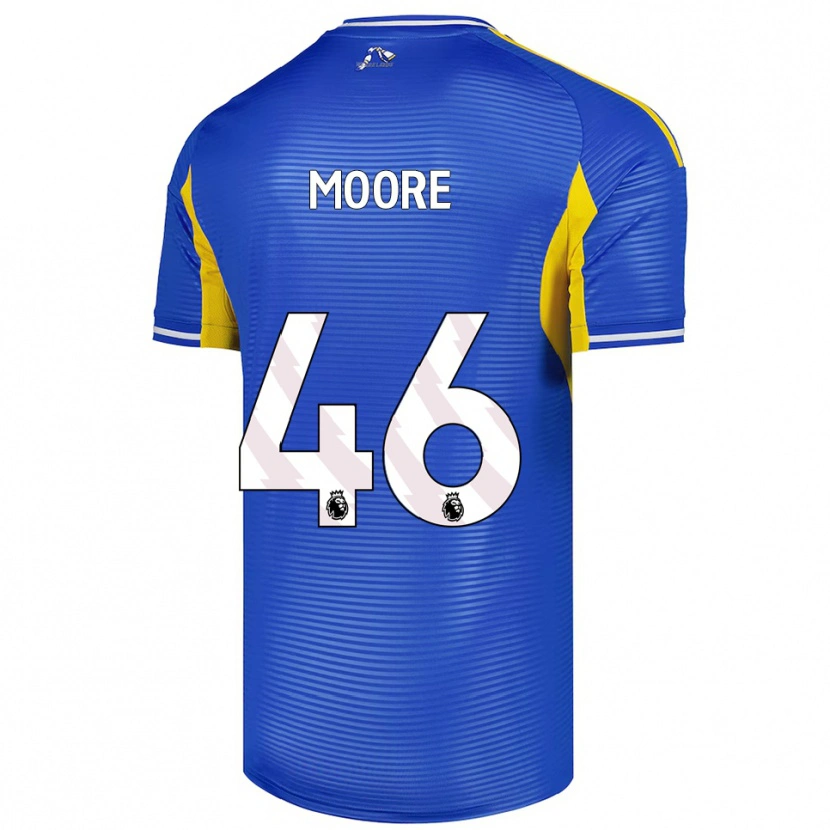 Danxen Kinder Kris Moore #46 Blau Gelb Auswärtstrikot Trikot 2025/26 T-Shirt