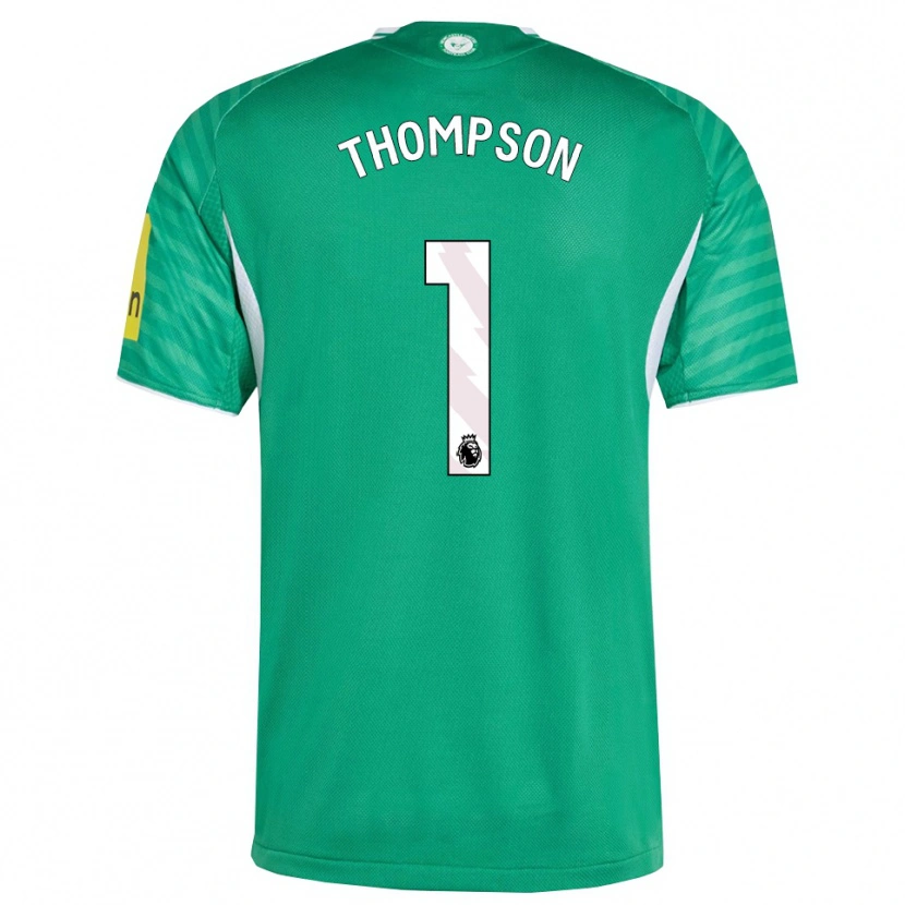 Danxen Kinder Max Thompson #1 Grün Weiß Auswärtstrikot Trikot 2025/26 T-Shirt