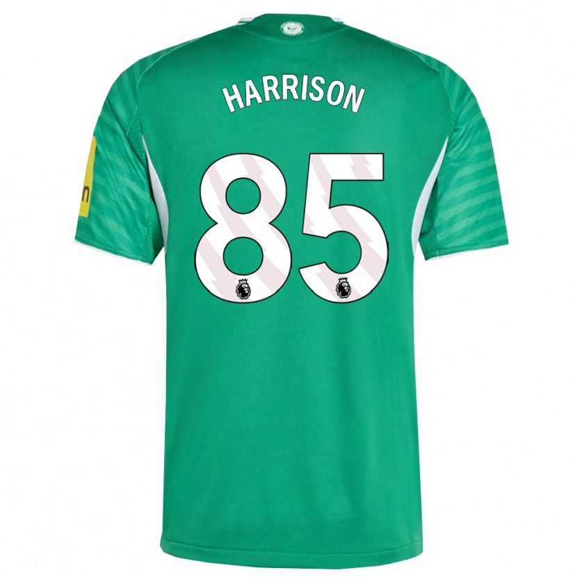 Danxen Kinder Adam Harrison #85 Grün Weiß Auswärtstrikot Trikot 2025/26 T-Shirt
