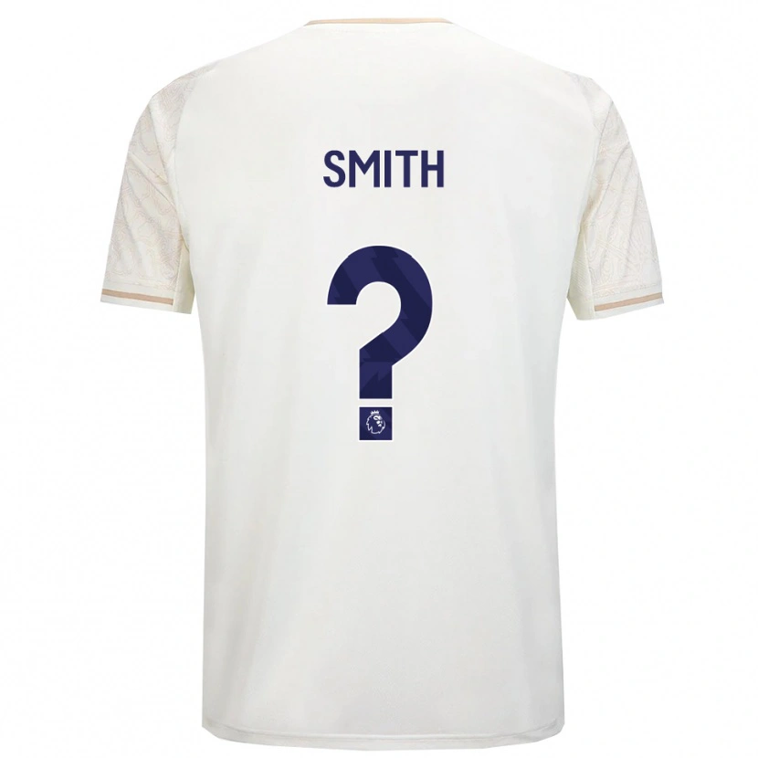Danxen Kinder Kirsty Smith #0 Creme Weiß Schwarz Auswärtstrikot Trikot 2025/26 T-Shirt