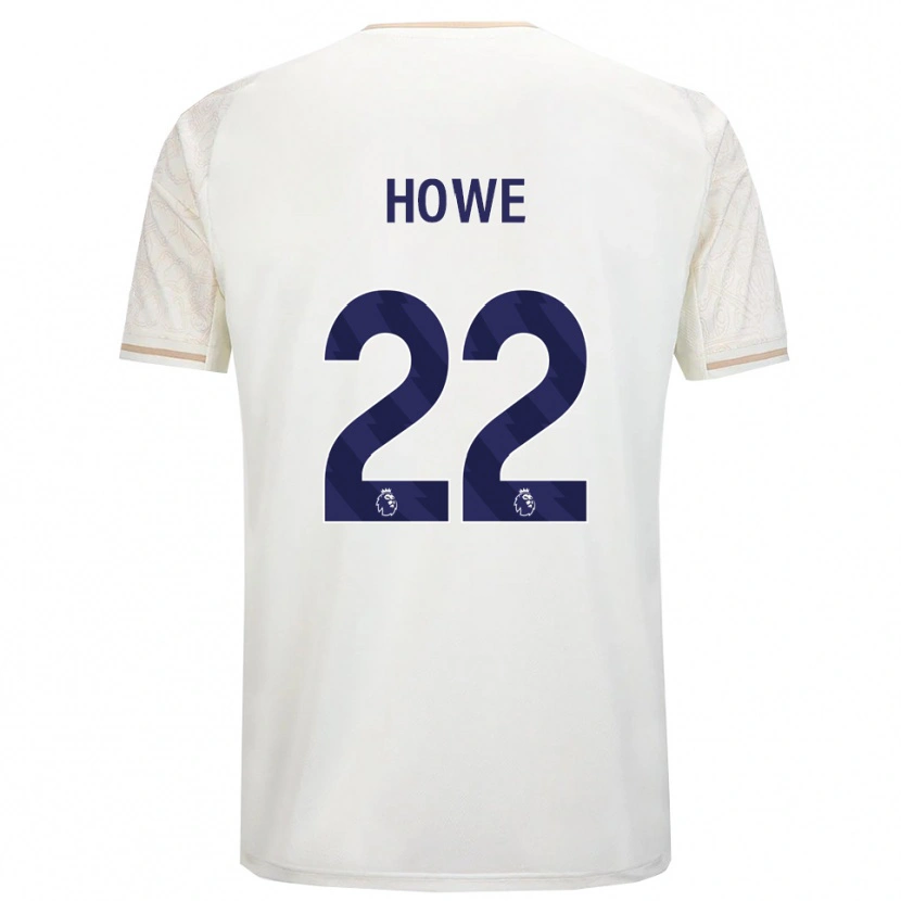 Danxen Kinder Casey Howe #22 Creme Weiß Schwarz Auswärtstrikot Trikot 2025/26 T-Shirt