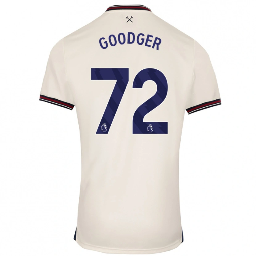 Danxen Kinder Tommy Goodger #72 Creme Weiß Auswärtstrikot Trikot 2025/26 T-Shirt