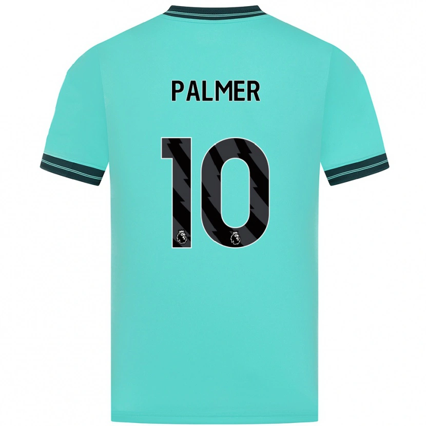 Danxen Kinder Jamila Palmer #10 Himmelblau Grün Auswärtstrikot Trikot 2025/26 T-Shirt