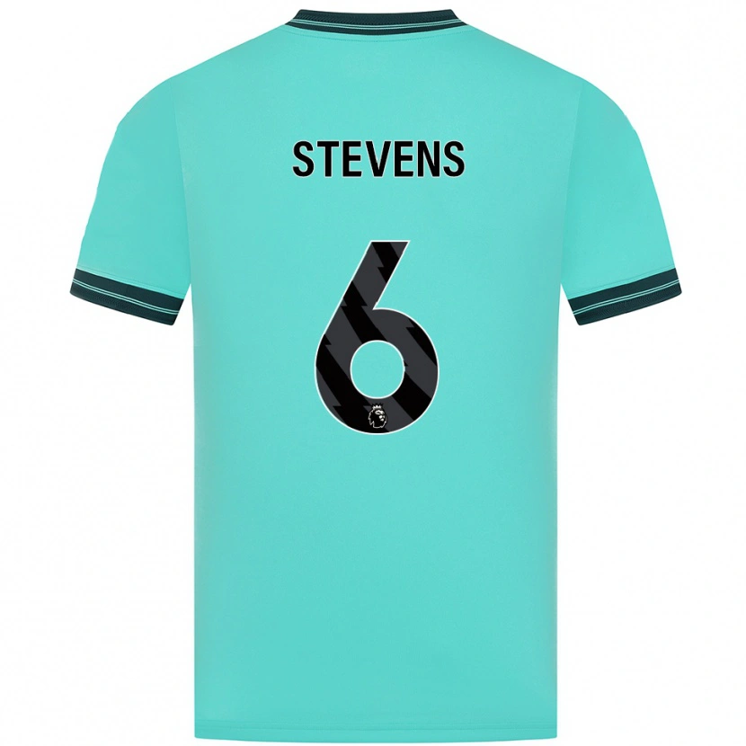 Danxen Kinder Mason Stevens #6 Himmelblau Grün Auswärtstrikot Trikot 2025/26 T-Shirt