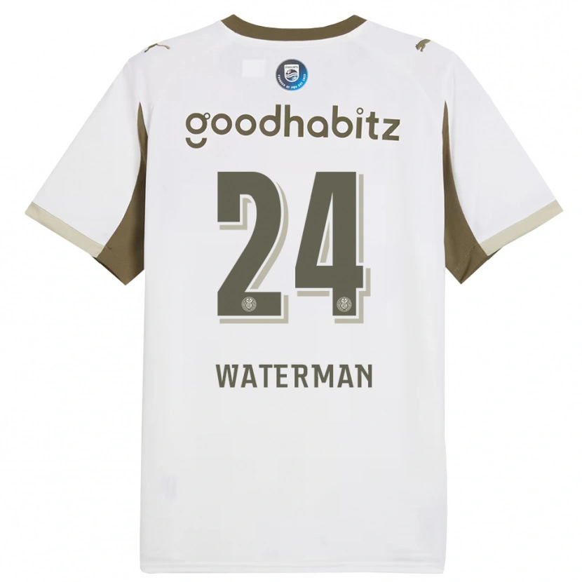 Danxen Kinder Boy Waterman #24 Weiß Grau Ausweichtrikot Trikot 2025/26 T-Shirt
