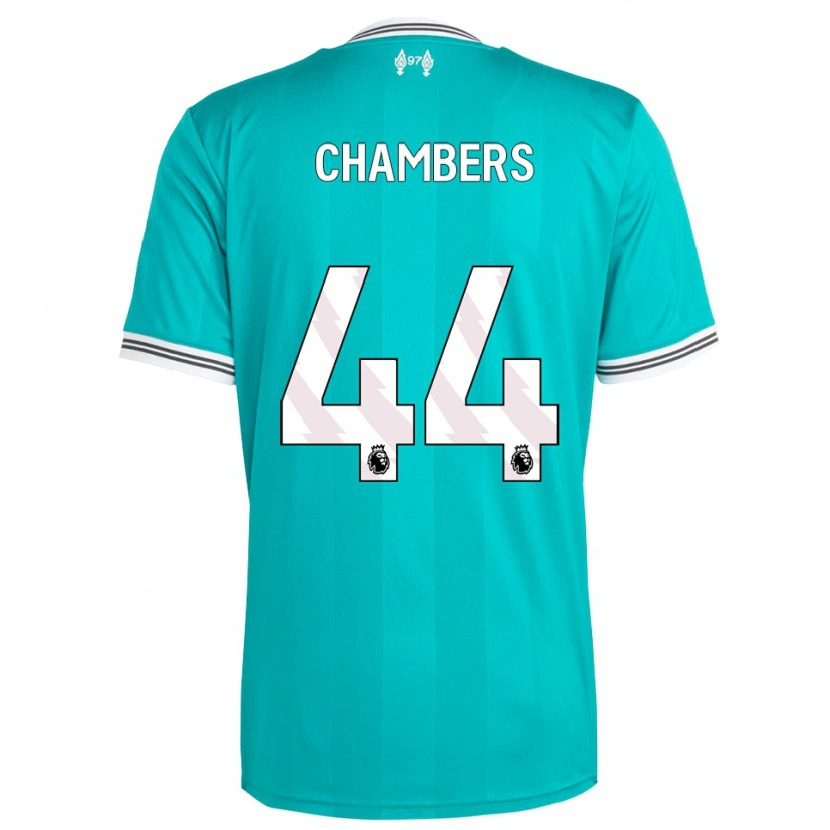 Danxen Kinder Luke Chambers #44 Grün Weiß Ausweichtrikot Trikot 2025/26 T-Shirt