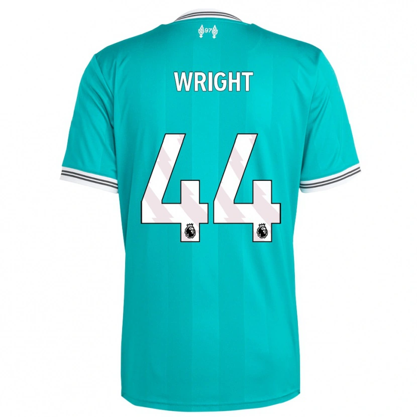 Danxen Kinder Will Wright #44 Grün Weiß Ausweichtrikot Trikot 2025/26 T-Shirt