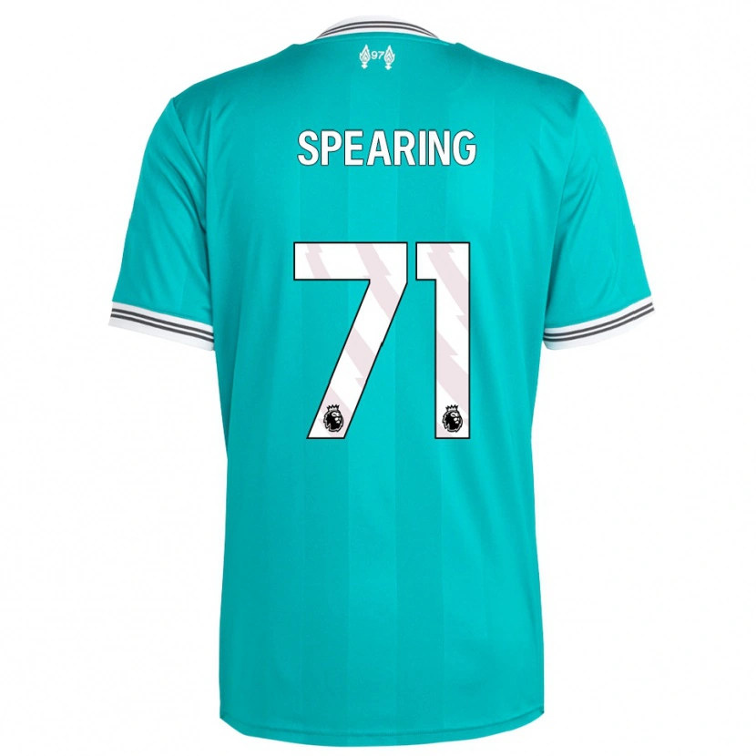 Danxen Kinder Jay Spearing #71 Grün Weiß Ausweichtrikot Trikot 2025/26 T-Shirt