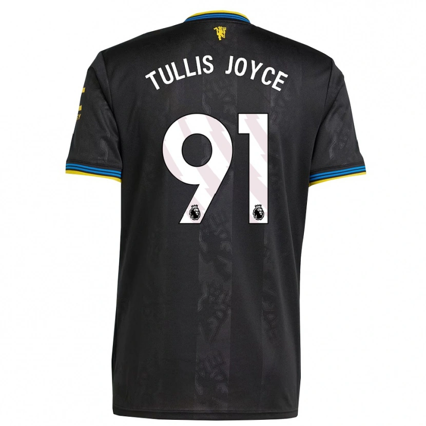 Danxen Kinder Phallon Tullis-Joyce #91 Schwarz Gelb Blau Ausweichtrikot Trikot 2025/26 T-Shirt