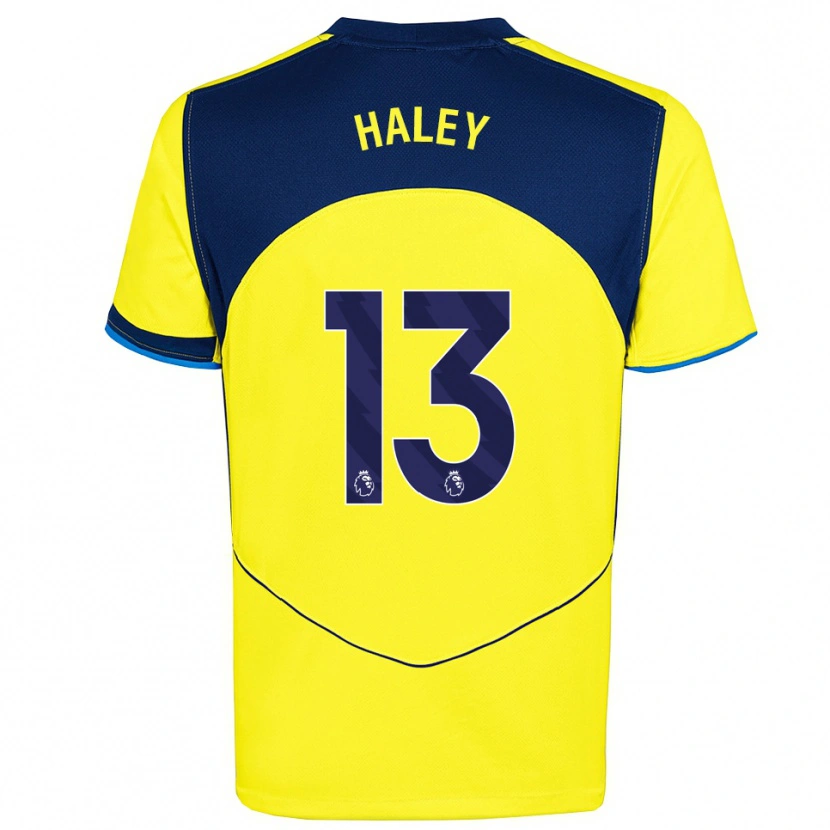 Danxen Kinder Micah Haley #13 Gelb Marineblau Ausweichtrikot Trikot 2025/26 T-Shirt