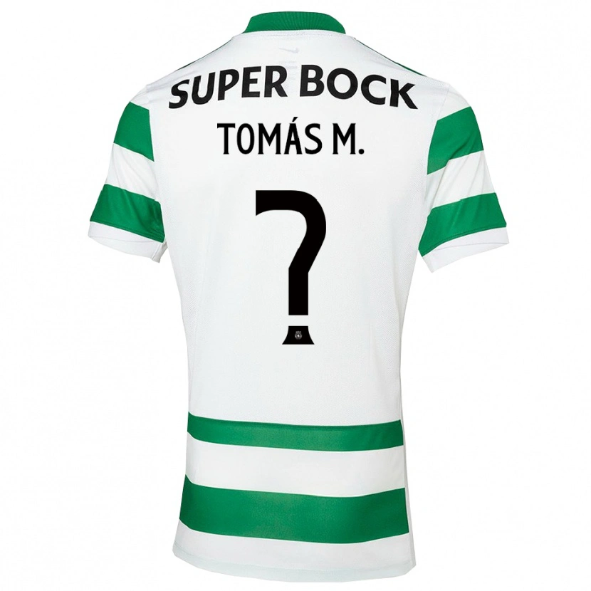 Danxen Herren Tomás Mendes #0 Grün Weiß Heimtrikot Trikot 2025/26 T-Shirt
