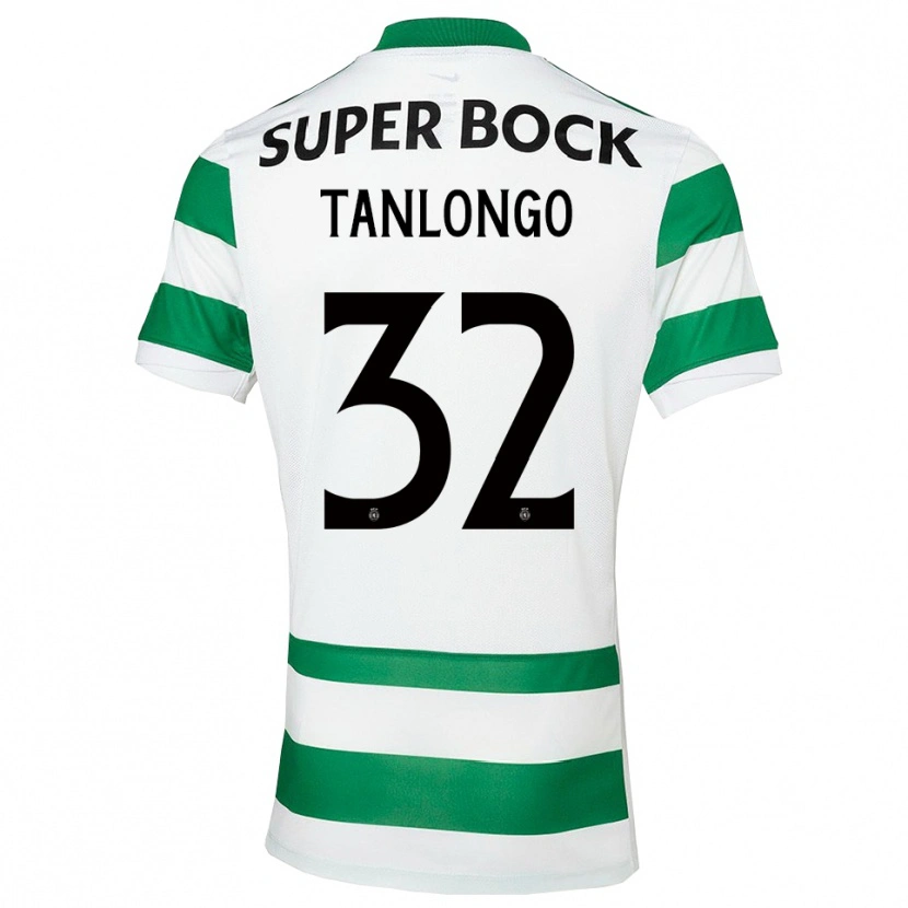 Danxen Herren Mateo Tanlongo #32 Grün Weiß Heimtrikot Trikot 2025/26 T-Shirt