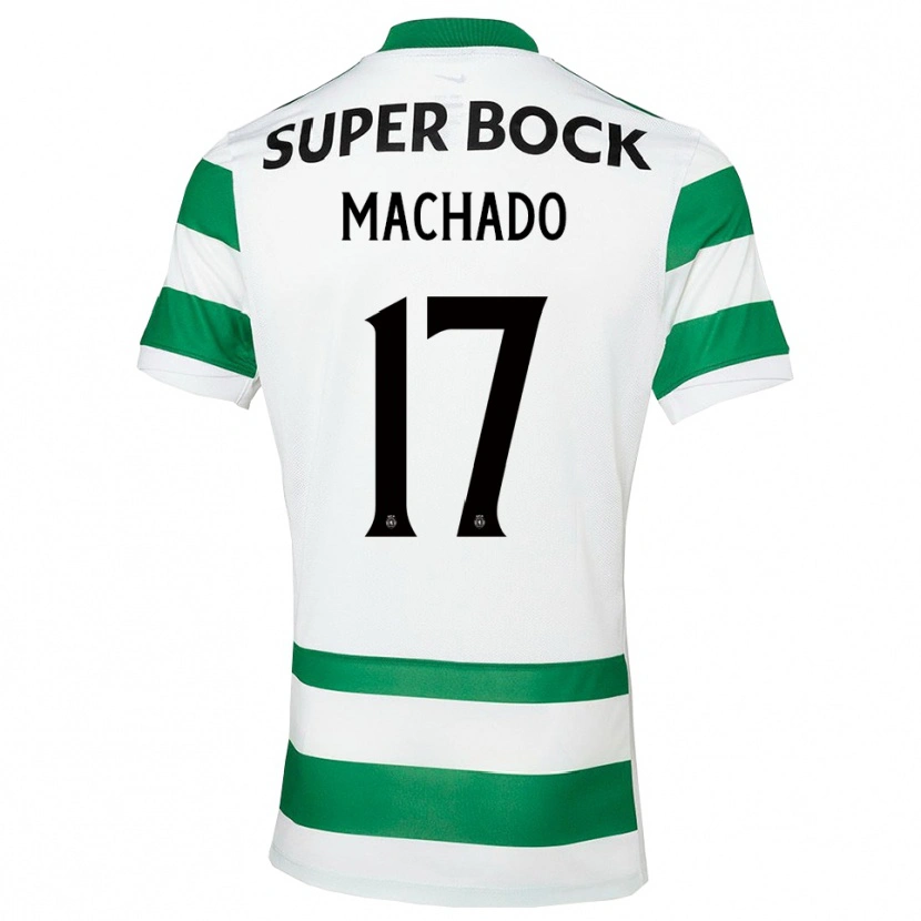 Danxen Herren André Machado #17 Grün Weiß Heimtrikot Trikot 2025/26 T-Shirt
