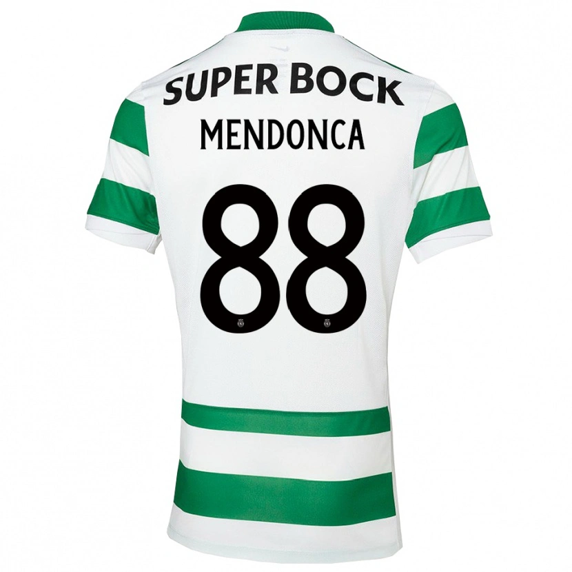 Danxen Herren Manuel Mendonça #88 Grün Weiß Heimtrikot Trikot 2025/26 T-Shirt