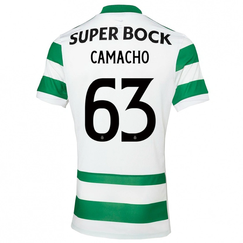 Danxen Herren Rafael Camacho #63 Grün Weiß Heimtrikot Trikot 2025/26 T-Shirt