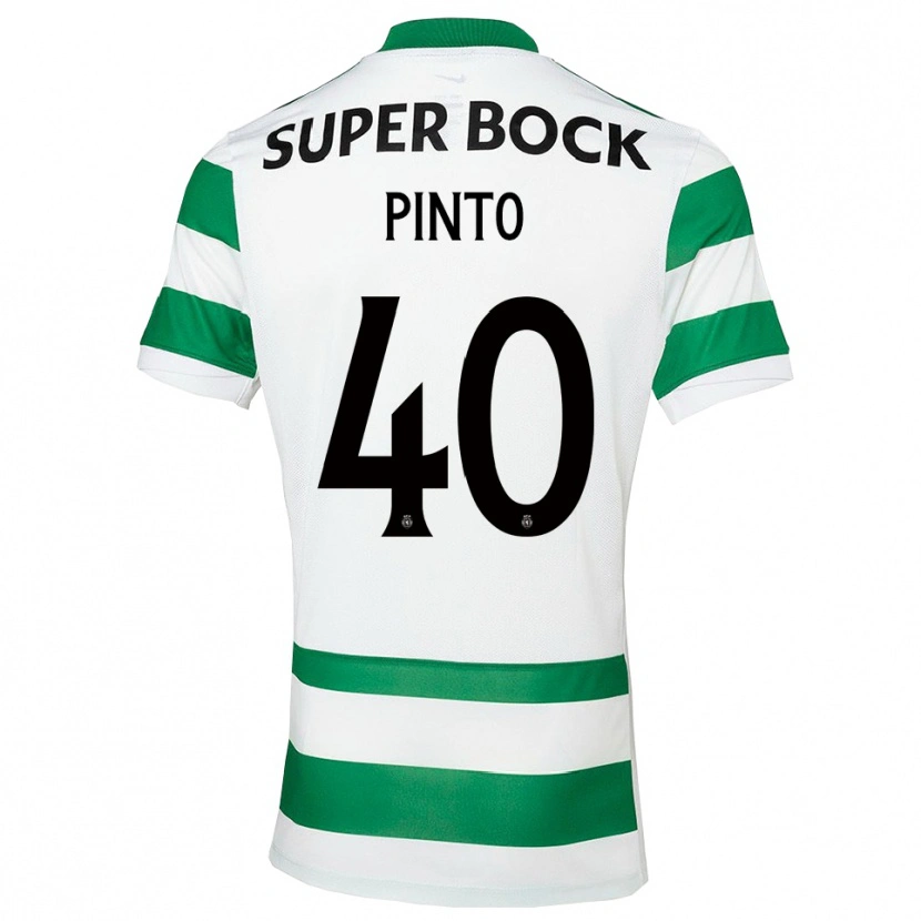 Danxen Herren Rita Pinto De Almeida #40 Grün Weiß Heimtrikot Trikot 2025/26 T-Shirt