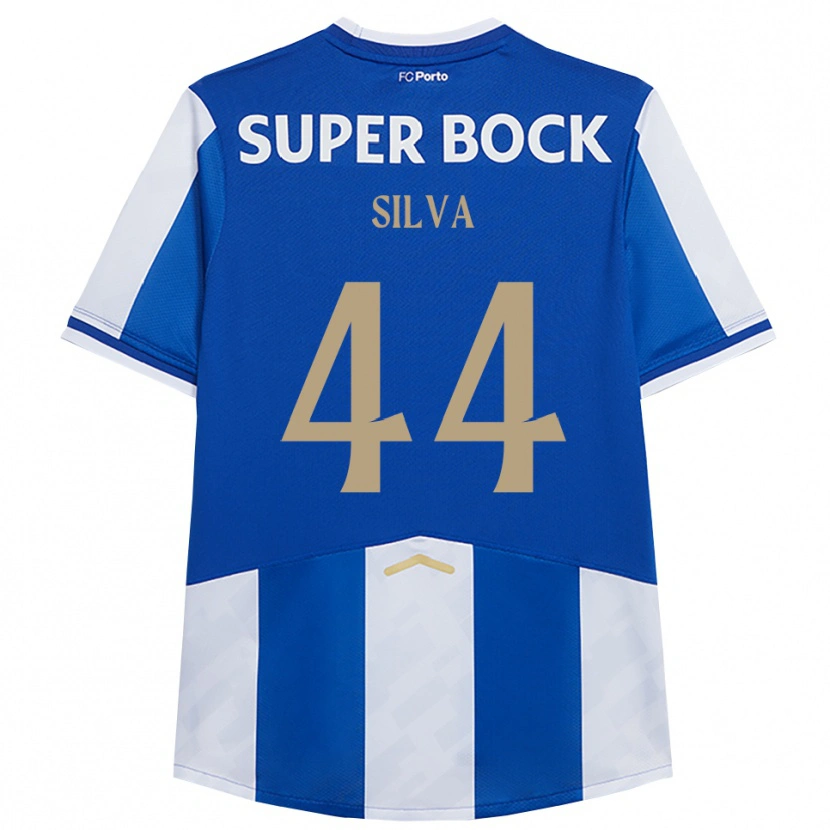Danxen Herren Felipe Silva #44 Blau Weiß Heimtrikot Trikot 2025/26 T-Shirt