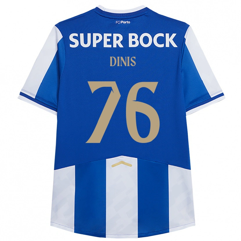 Danxen Herren Dinis #76 Blau Weiß Heimtrikot Trikot 2025/26 T-Shirt
