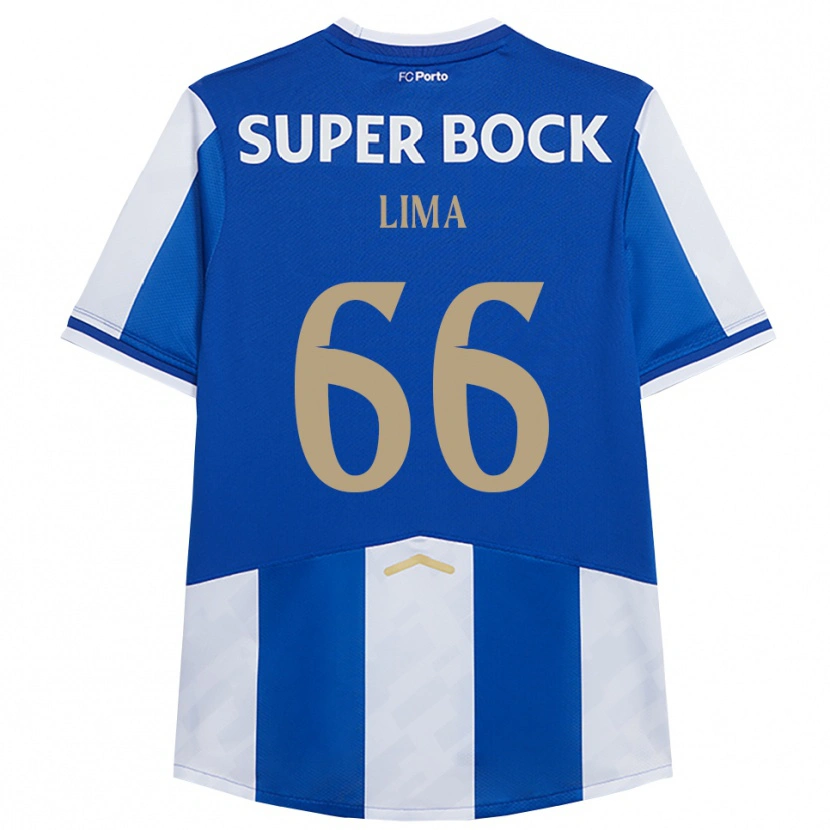 Danxen Herren Bernardo Lima #66 Blau Weiß Heimtrikot Trikot 2025/26 T-Shirt