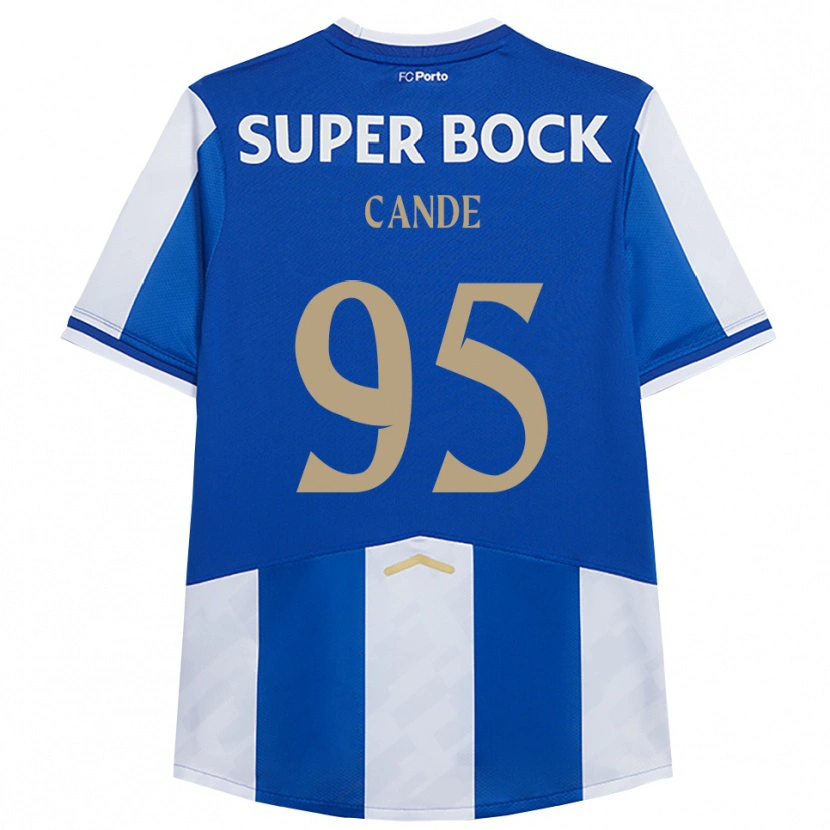 Danxen Herren Anhá Cande #95 Blau Weiß Heimtrikot Trikot 2025/26 T-Shirt