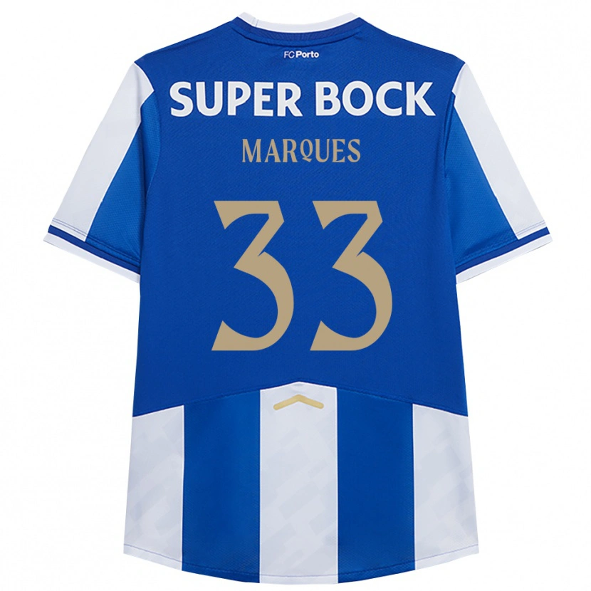 Danxen Herren Bárbara Marques #33 Blau Weiß Heimtrikot Trikot 2025/26 T-Shirt