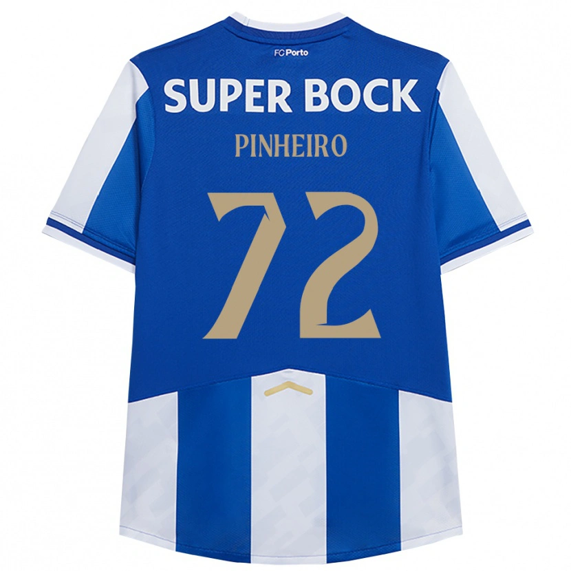 Danxen Herren Rodrigo Pinheiro #72 Blau Weiß Heimtrikot Trikot 2025/26 T-Shirt