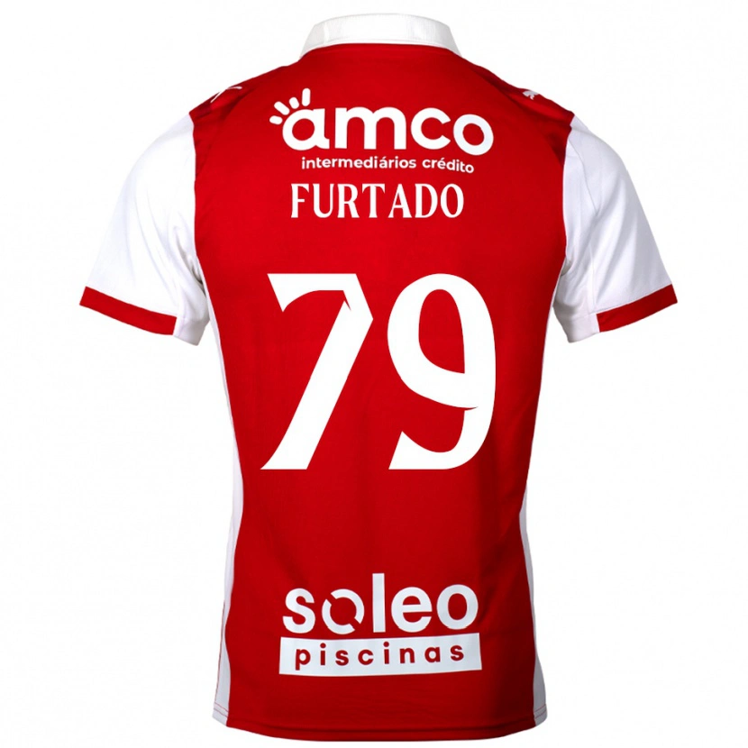 Danxen Herren Rúben Furtado #79 Rot Weiß Heimtrikot Trikot 2025/26 T-Shirt