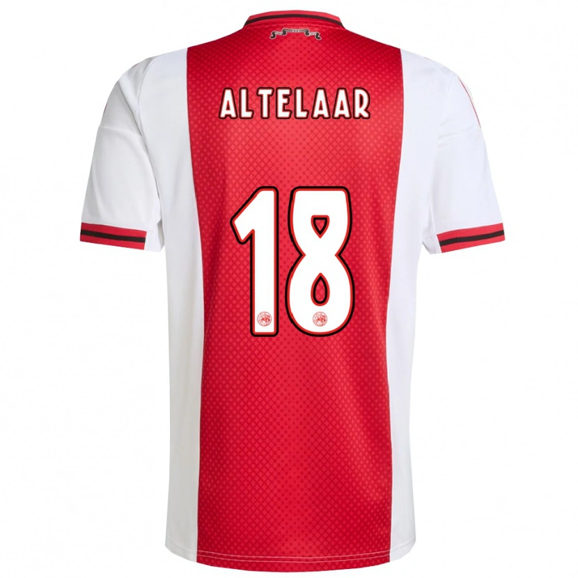Danxen Herren Jamie Altelaar #18 Rot Weiß Heimtrikot Trikot 2025/26 T-Shirt
