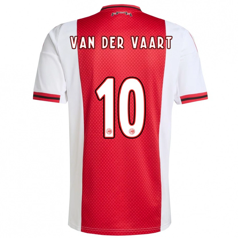Danxen Herren Damian Van Der Vaart #10 Rot Weiß Heimtrikot Trikot 2025/26 T-Shirt