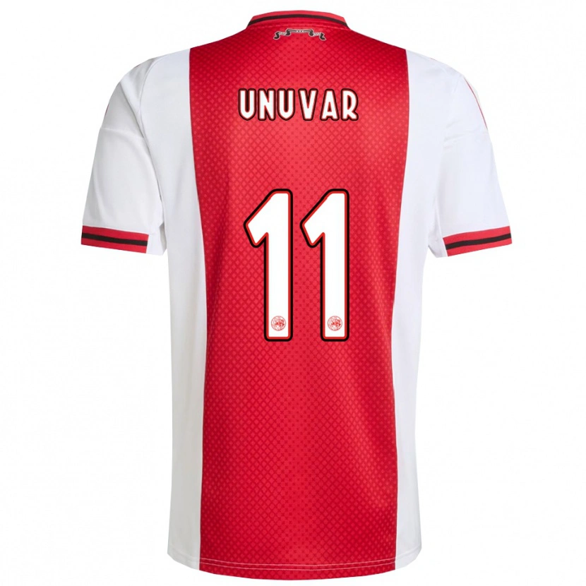 Danxen Herren Naci Unuvar #11 Rot Weiß Heimtrikot Trikot 2025/26 T-Shirt