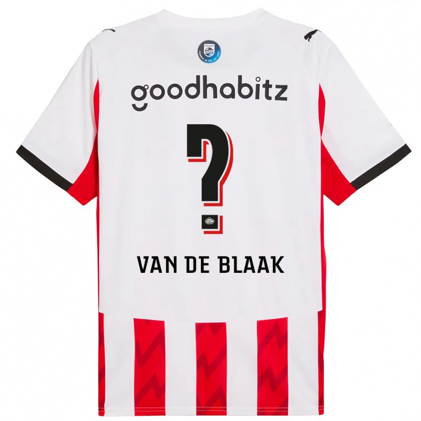 Danxen Herren Emmanuel Van De Blaak #0 Rot Weiß Heimtrikot Trikot 2025/26 T-Shirt