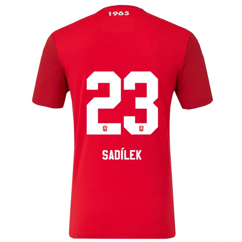 Danxen Herren Michal Sadilek #23 Rot Weiß Heimtrikot Trikot 2025/26 T-Shirt