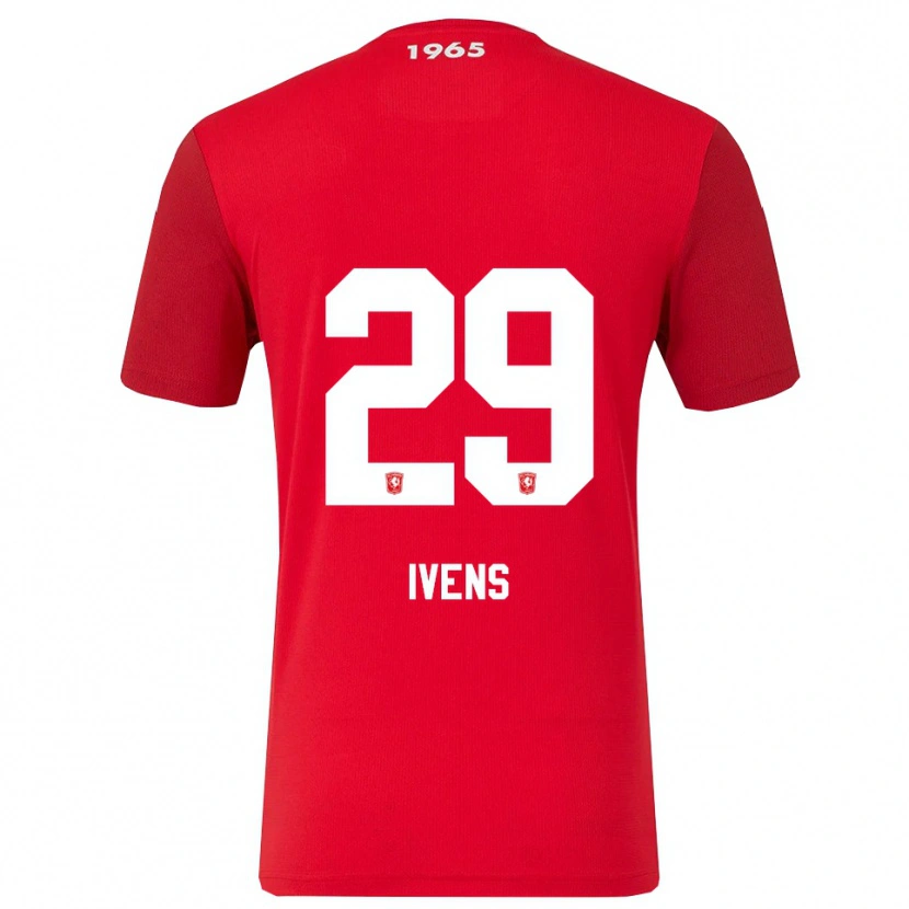 Danxen Herren Rose Ivens #29 Rot Weiß Heimtrikot Trikot 2025/26 T-Shirt