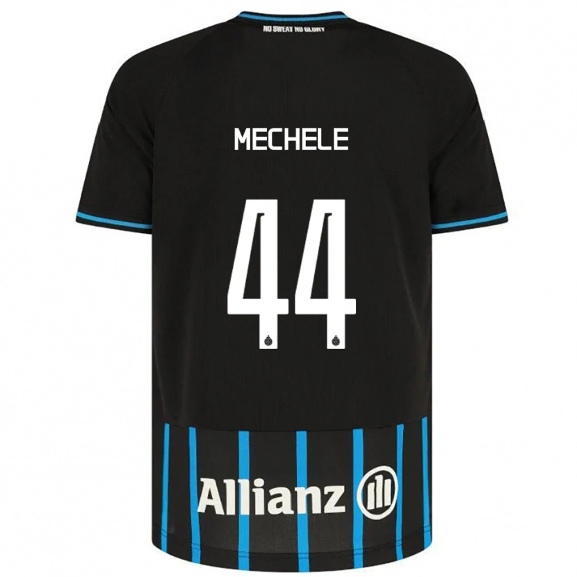 Danxen Herren Brandon Mechele #44 Schwarz Blau Heimtrikot Trikot 2025/26 T-Shirt